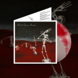 SSR120LPGR Ved_Buens_Ende_Written_vinyl_red_grey_swirl_transparent